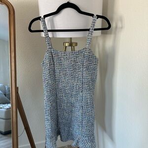 Forever 21 Blue Tweed Dress